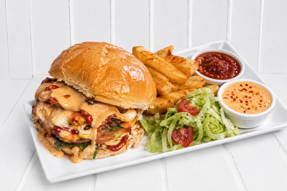 Beefeater Burger (2 Patties)