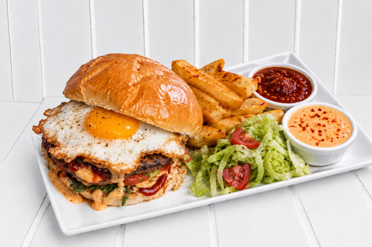 Beefeater & Egg Burger